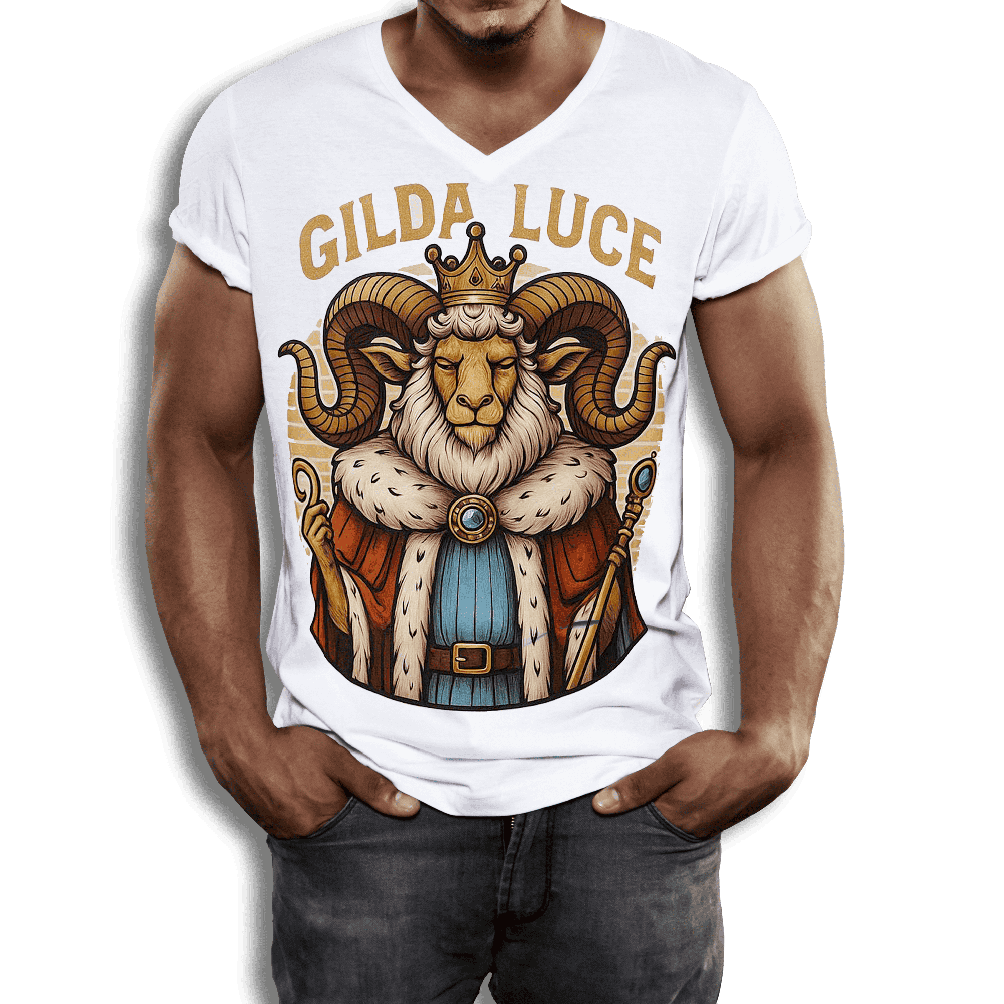 White Birthday T-Shirt for Man